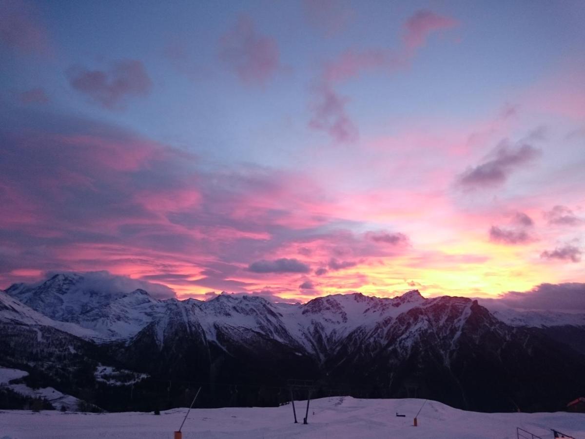 Chalet Bietschhorn Rosswald Termen エクステリア 写真