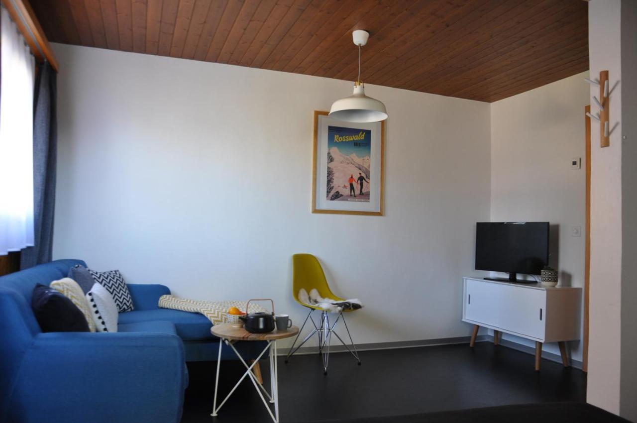 Chalet Bietschhorn Rosswald Termen エクステリア 写真